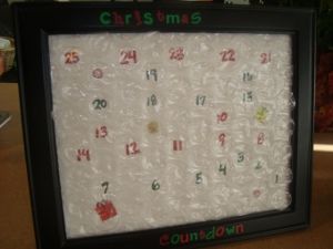 bubble wrap advent