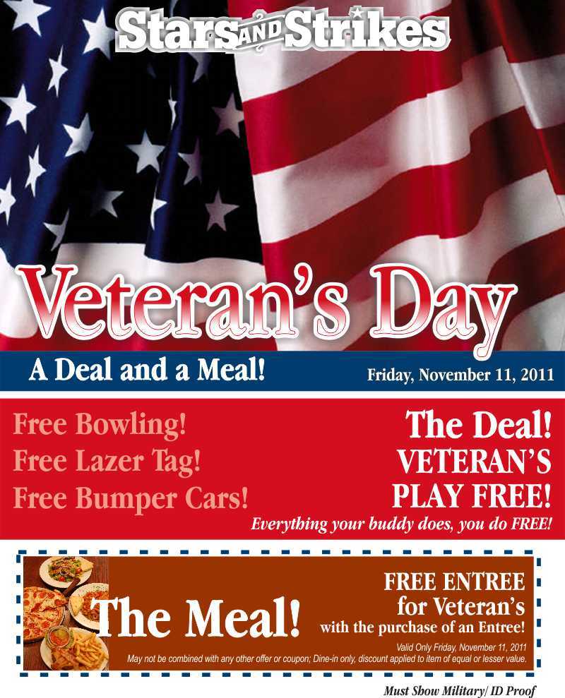 Stars & Strikes Veteran's Day