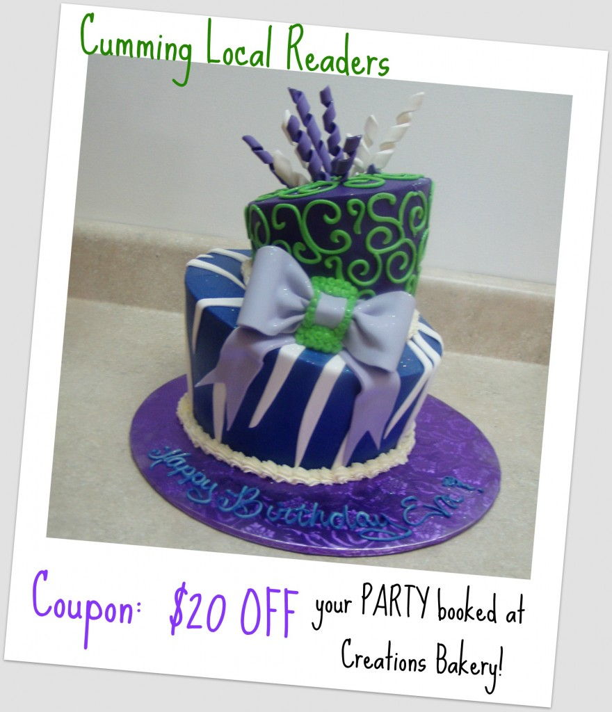 creations bakery coupon