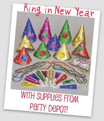 New Year's Eve Kit from Party Depot New Year's Eve Kit from Party Depot