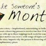 Mia's Announces:  Make Someone's Month