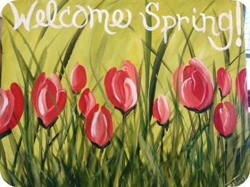tulip painting