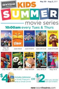 Summer Movies for Kids at Movies 400 @ Movies 400 | Cumming | Georgia | United States