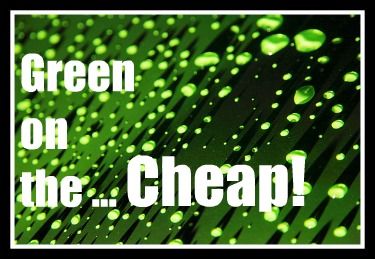 Going Green on the Cheap