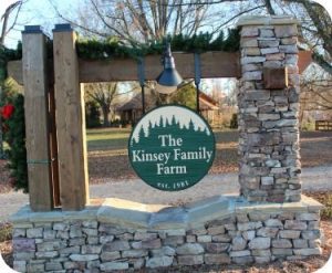 Kinsey Family Farm Entrance | A Holiday Tradition