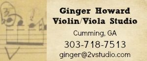 Ginger Howard Violin Viola Studio