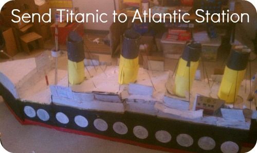 Send the Titanic 2 Atlantic Station