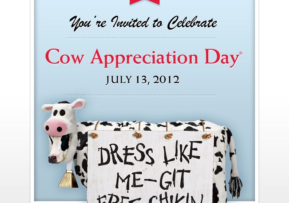 Chick-fil-A Cow Appreciation Day