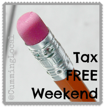 Tax Free Weekend in Georgia 2013