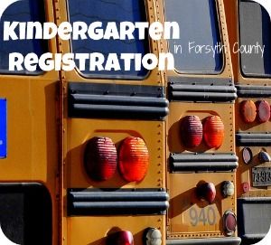 Kindergarten Roundup Registration in Forsyth County