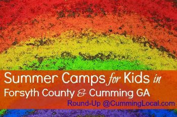 2015 Summer Camps in Forsyth County & Cumming GA