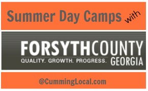 Summer day camps with forsyth county parks & rec