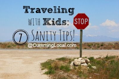 Traveling with Kids:  Sanity Tips