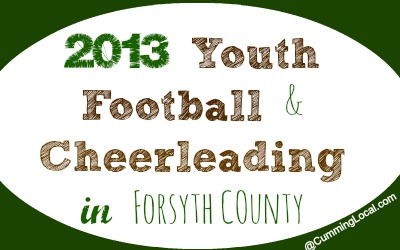 Youth Football & Cheerleading 2013 in Forsyth County