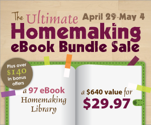 The Ultimate Homemaking Ebook Bundle