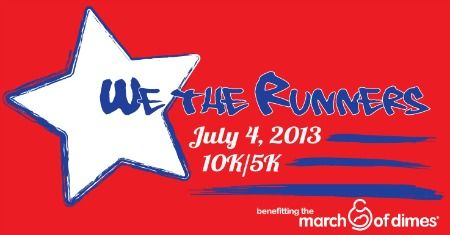 July 4th 5k race in Forsyth County