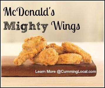 McDonald's Mighty Wings {and a giveaway}