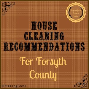 HouseCleaningRecommendations