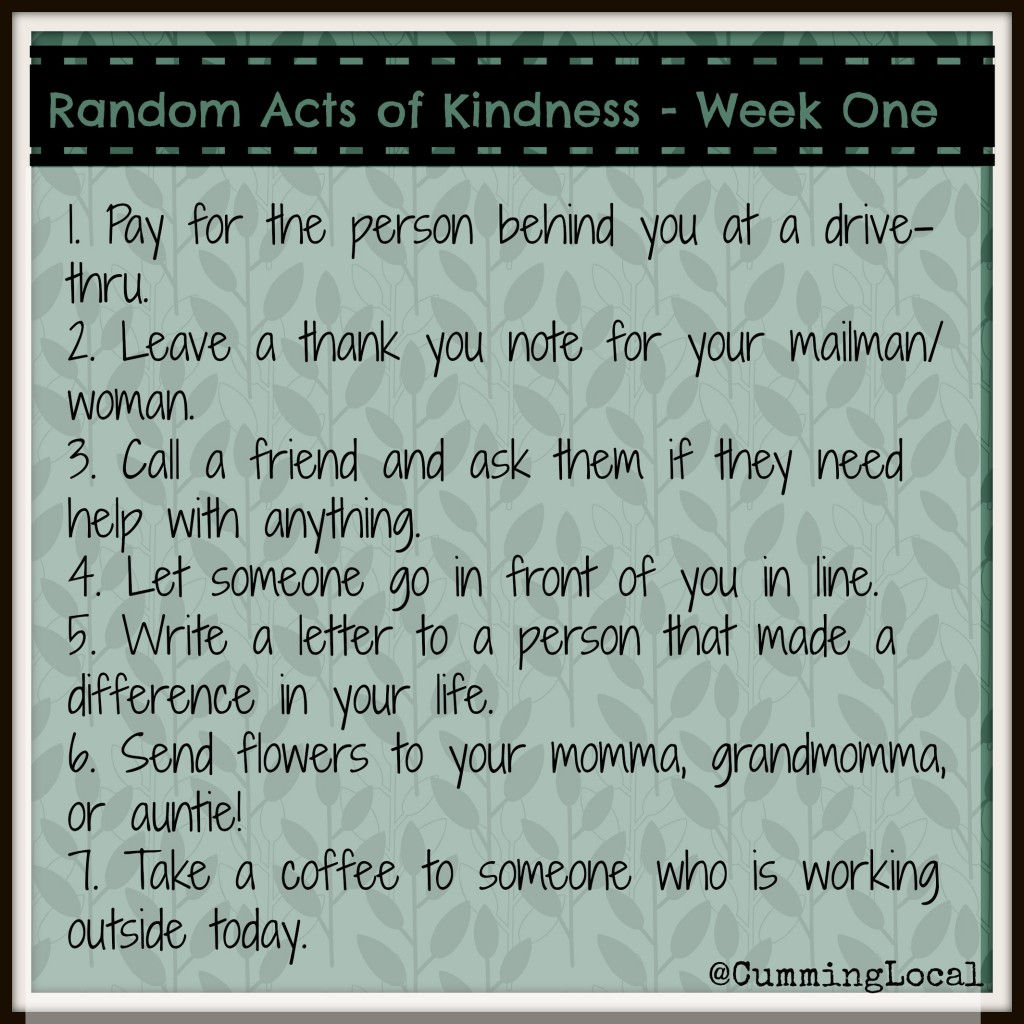 RandomActsOfKindness-WeekOne