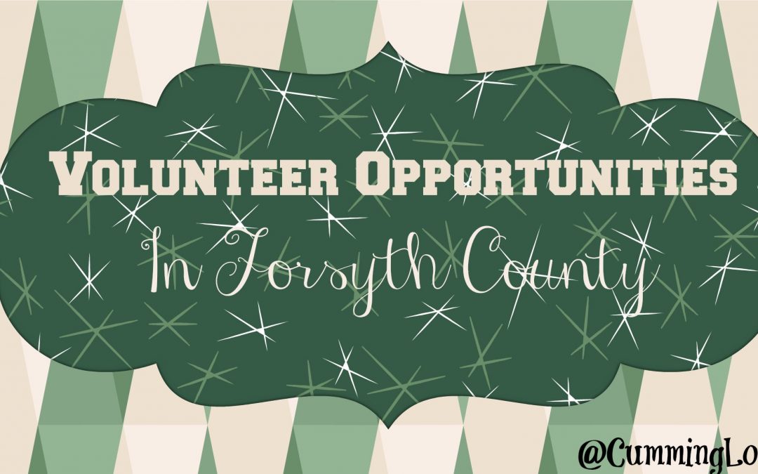 Volunteer Opportunities in Forsyth County