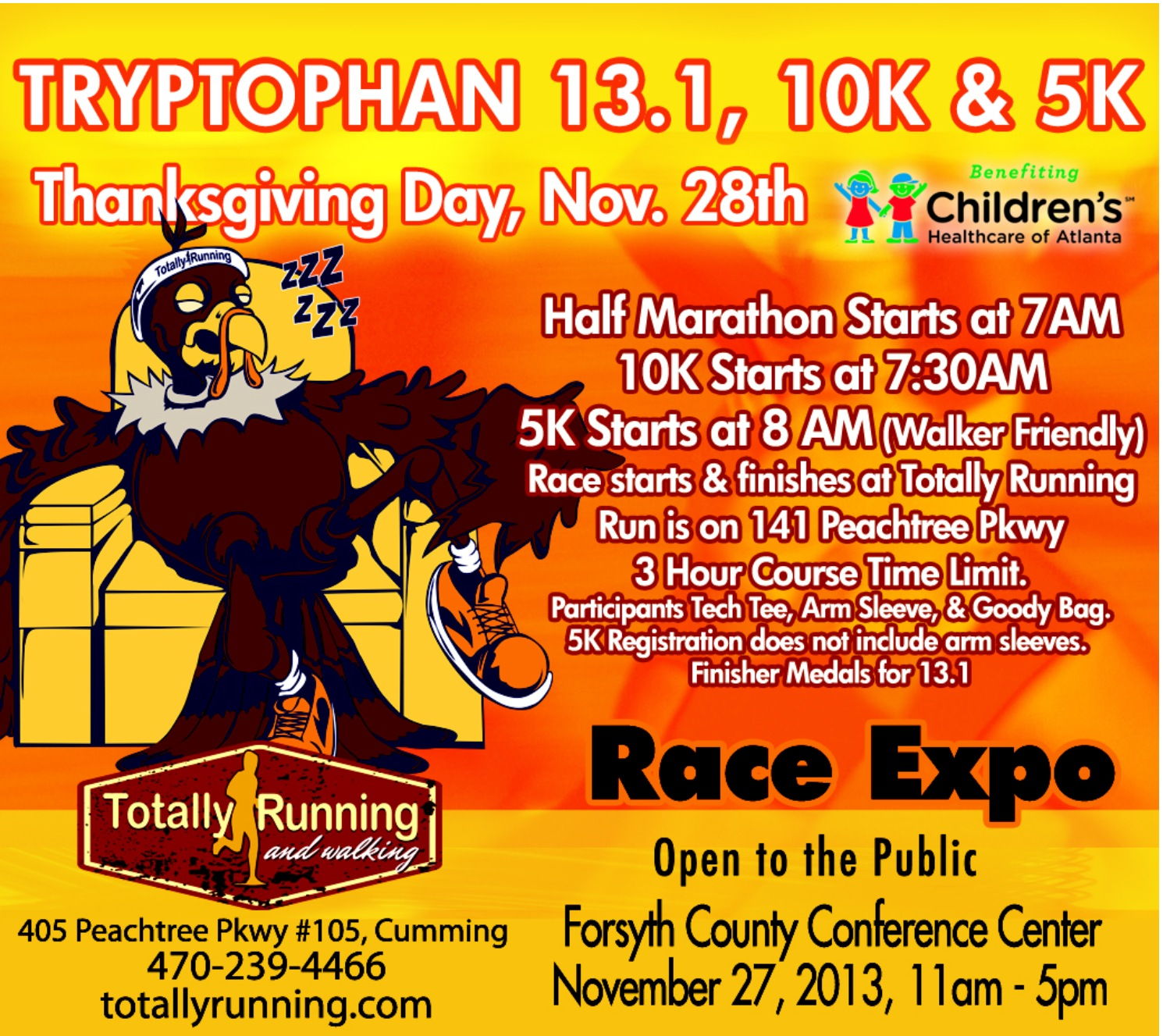 Totally Running Thanksgiving Day 5k in Cumming GA Cumming Local