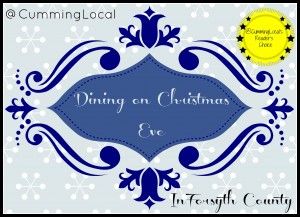 DiningInForsythForChristmas