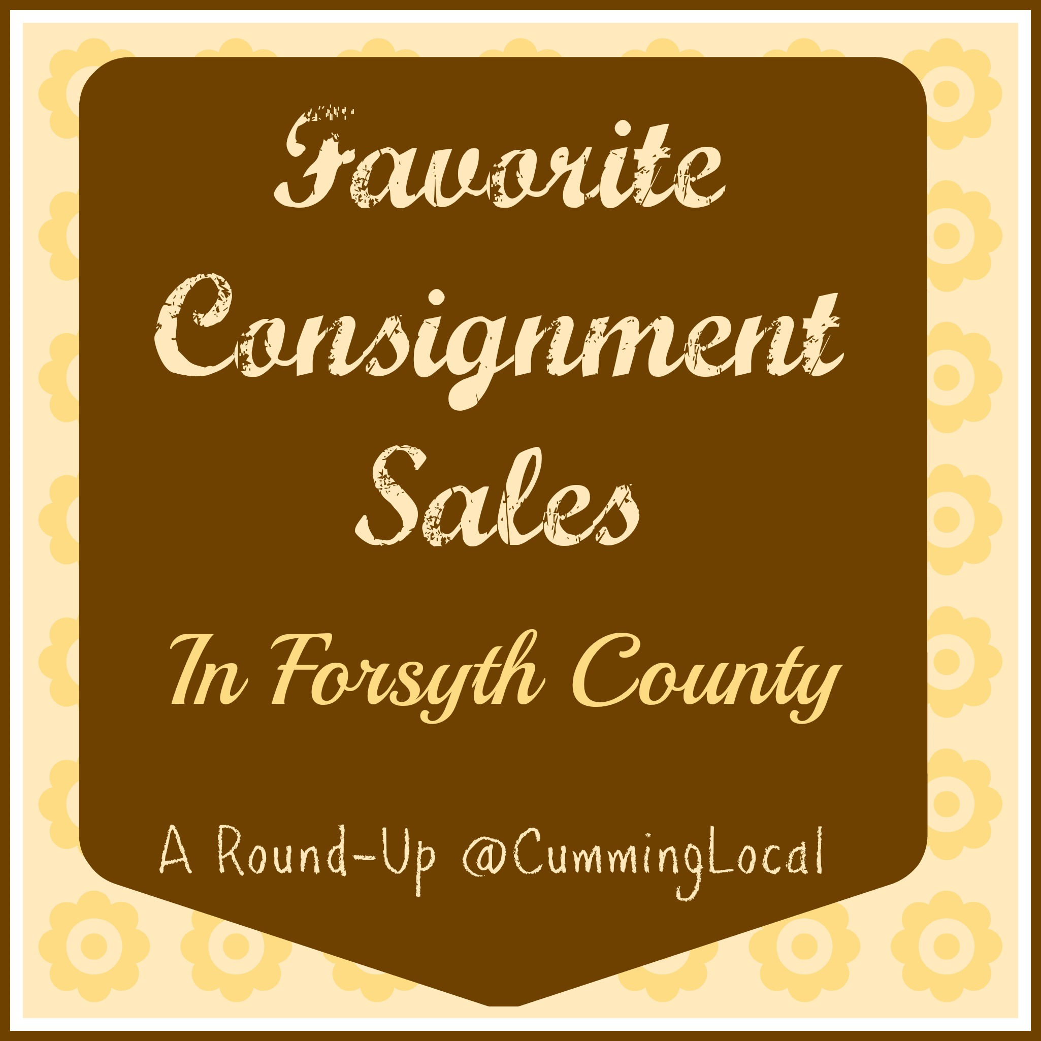 Favorite Consignment Sales in Forsyth
