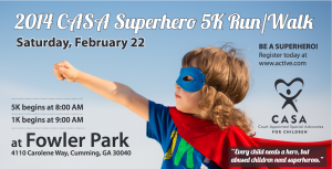 2014 CASA Superhero 5K Run/Walk
