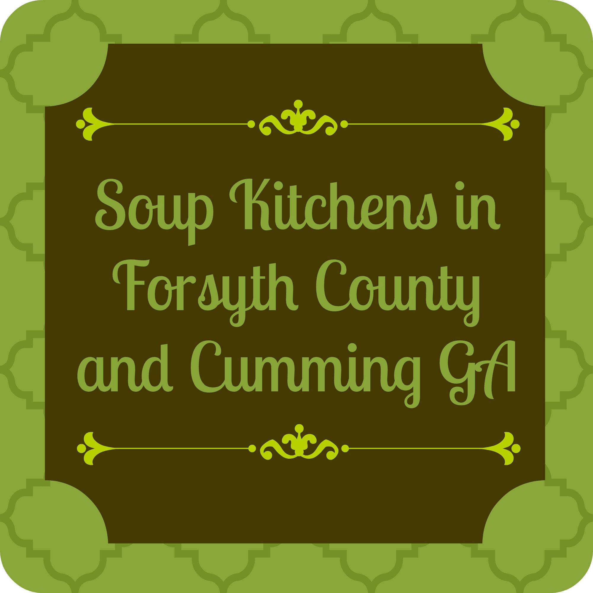 Soup Kitchens in Cumming GA & Forsyth County