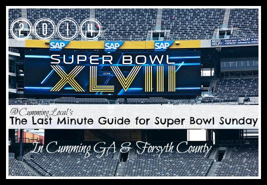 Super Bowl Sunday Things to Do in Cumming GA & Forsyth County