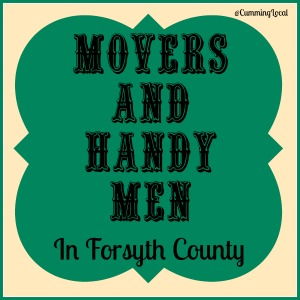 Movers and Handy Men in Forsyth County