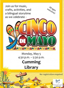 Cinco De Mayo Cumming Library