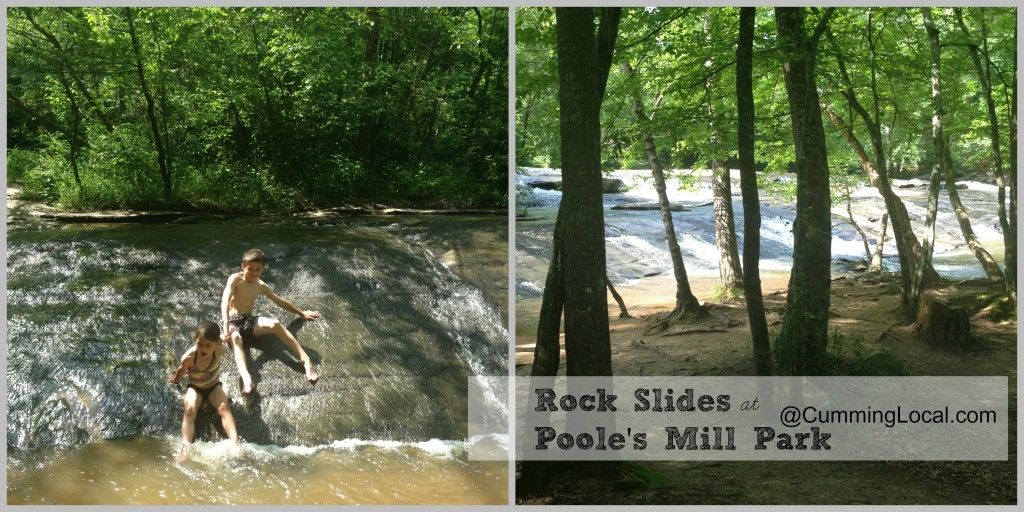 Poole's Mill Park Rock Slides