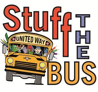 United Way in Forsyth County Stuff the Bus