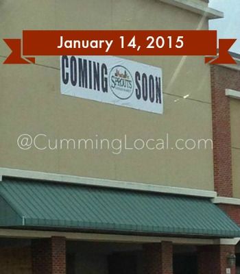 Sprouts Cumming GA Opening January 14