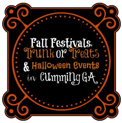 Fall Festivals and Halloween Events in Forsyth County GA