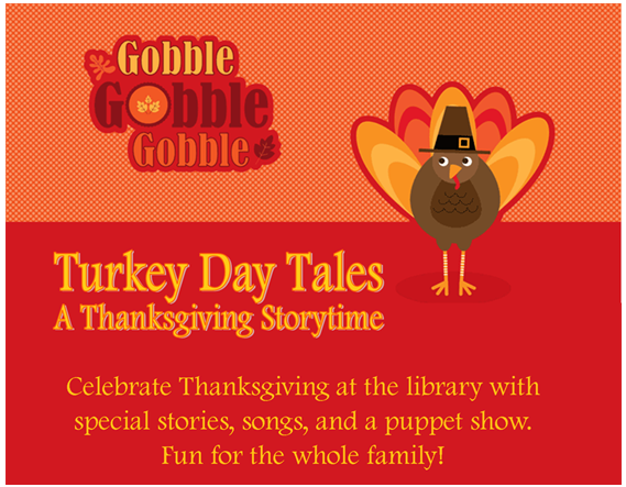 Thanksgiving Storytime Events in Forsyth County