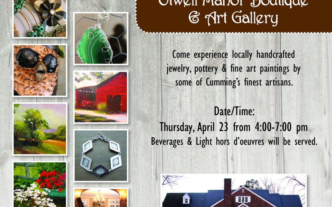 Otwell Manor Boutique & Art Gallery Grand Opening