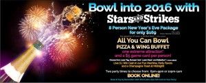 New Years Eve Stars and Strikes