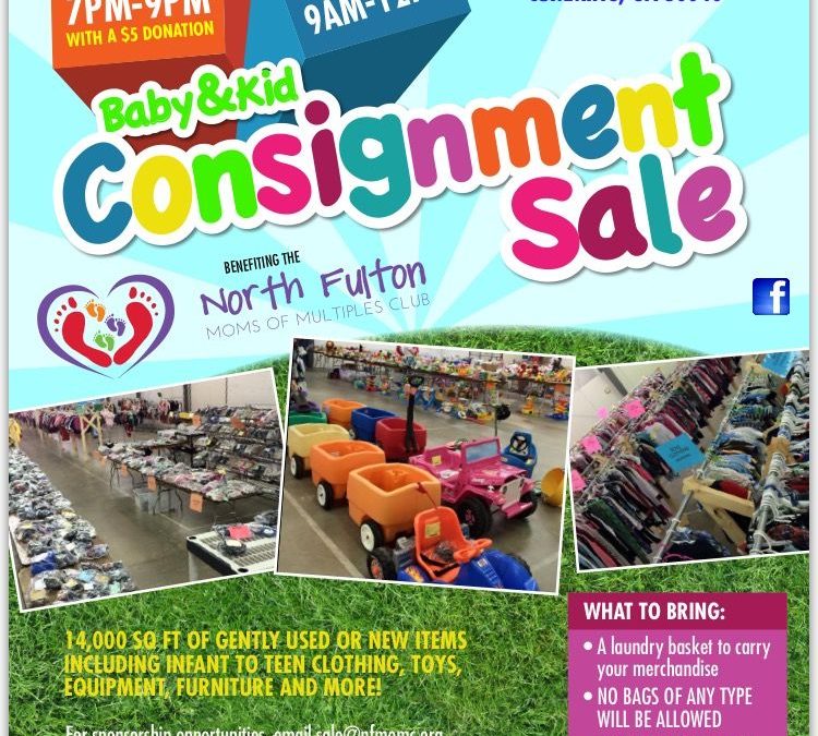 Sponsor Spotlight: NFMOMC's Top Ten Items to Purchase at a Consignment Sale