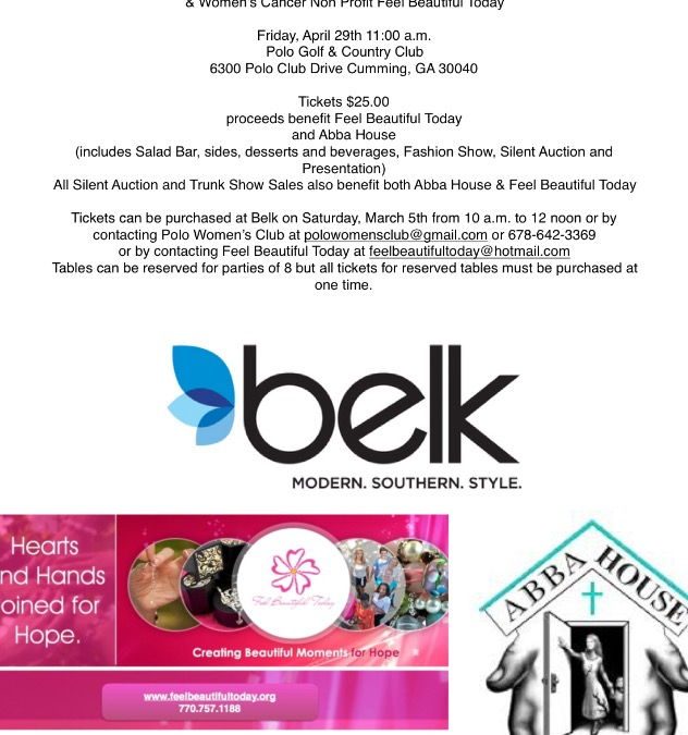 Belk Charity Fashion Show And Luncheon