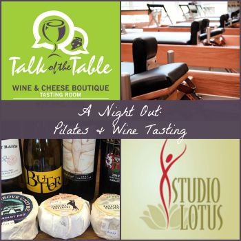 Pilates and Wine Tasting Event at Studio Lotus {Spring}