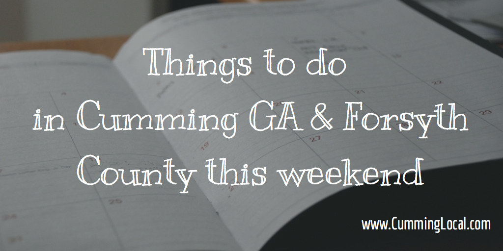 Things to Do in Cumming GA This Weekend: September 23-25