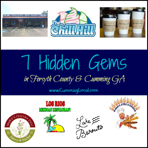 7 Hidden Gems in Forsyth County