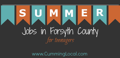 Summer Jobs in Forsyth County for Teenagers