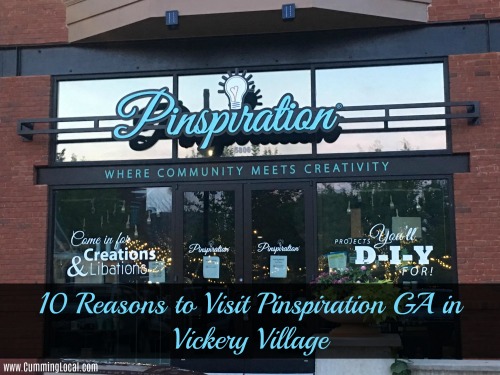 10 Reasons To Visit Pinspiration GA at Vickery Village