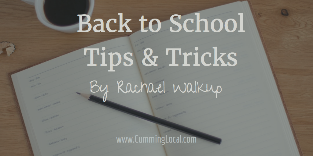 Back To School Tips & Tricks I’ve Learned To Keep Us Organized