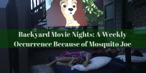 Backyard Movie Nights: A Weekly Occurrence Because of Mosquito Joe