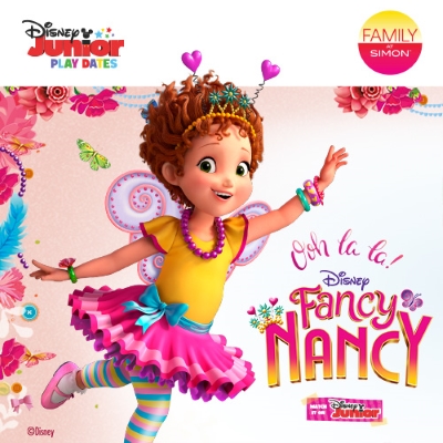 Fancy Nancy-themed Disney Junior Play Date on Saturday, August 18