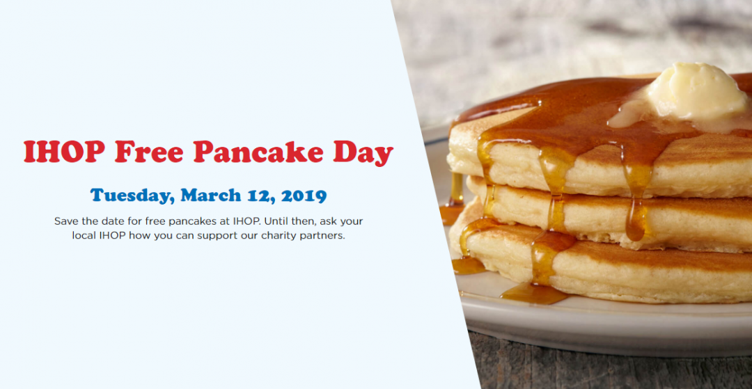 IHOP Free Pancake Day Cumming Local